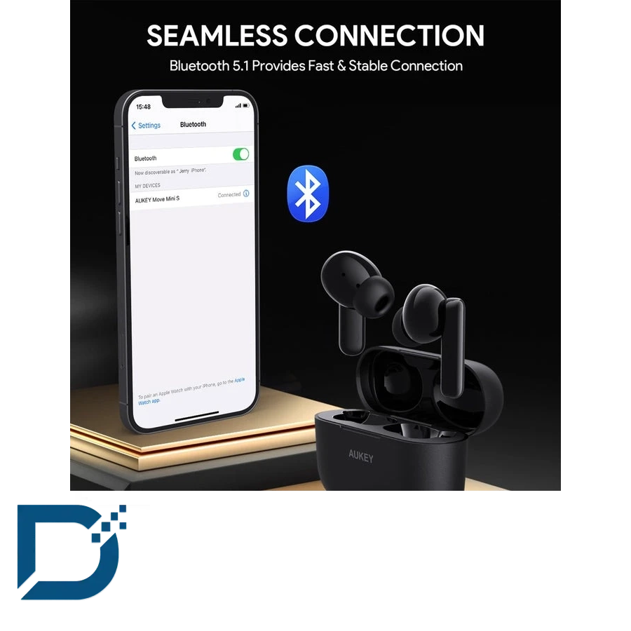 ایربادز بلوتوثی آکی مدل EP-M1S AUKEY — تصویر ۴