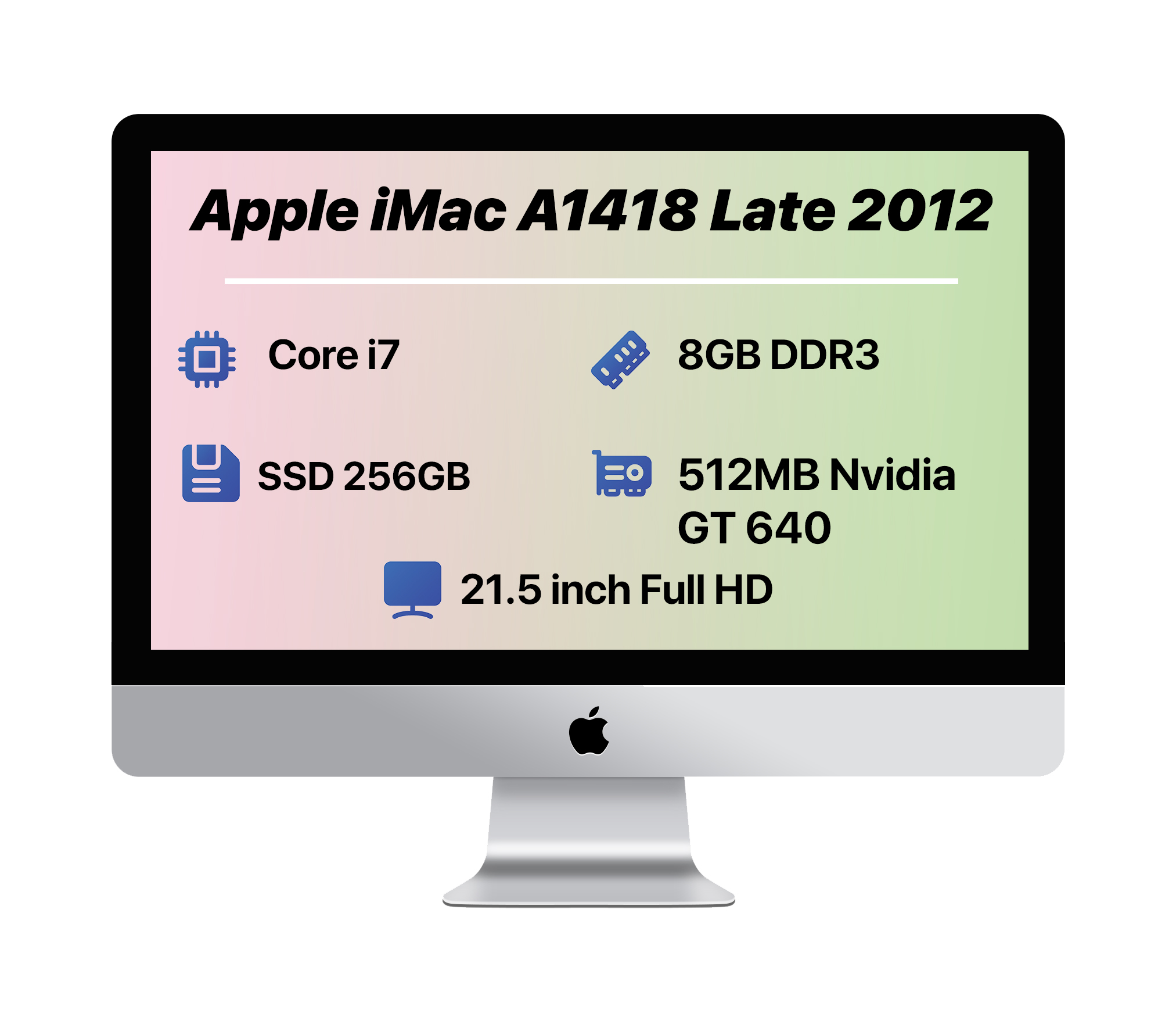 ایمک 22 اینچ iMac Late 2012 i7