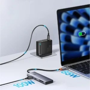 هاب ۷ پورت تایپ سی باسئوس UltraJoy مدل BS-OH159 — تصویر ۵