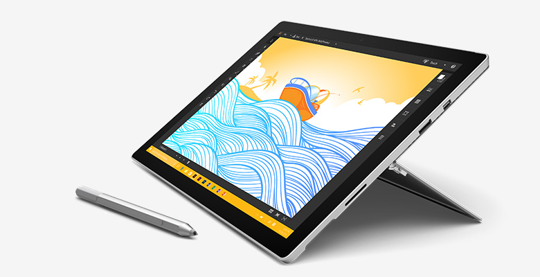 Microsoft Surface pro 4 128 SSD سرفیس