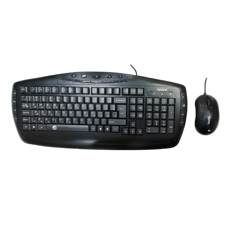 کیبورد و ماوس بیاند مدل BMK-6161 با سیم