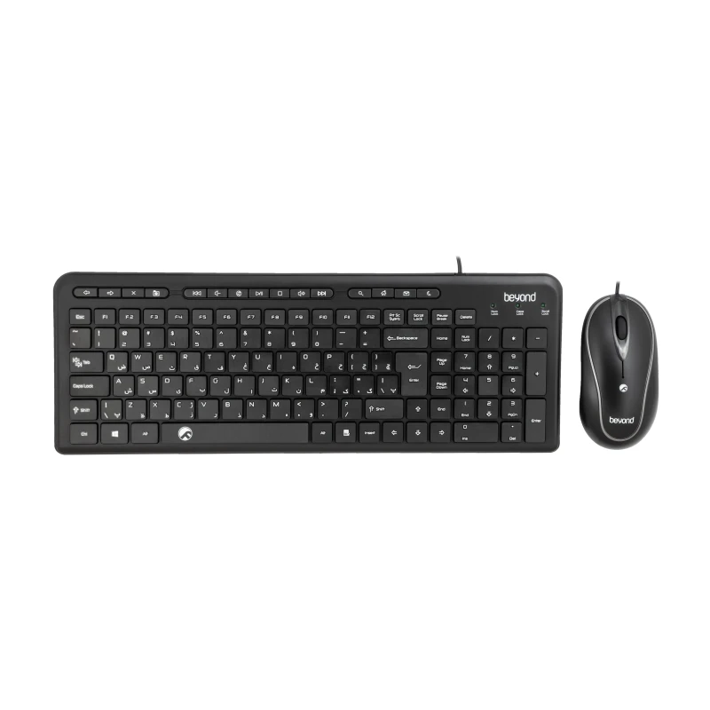 کیبورد و ماوس با سیم بیاند مدل BMK-3130