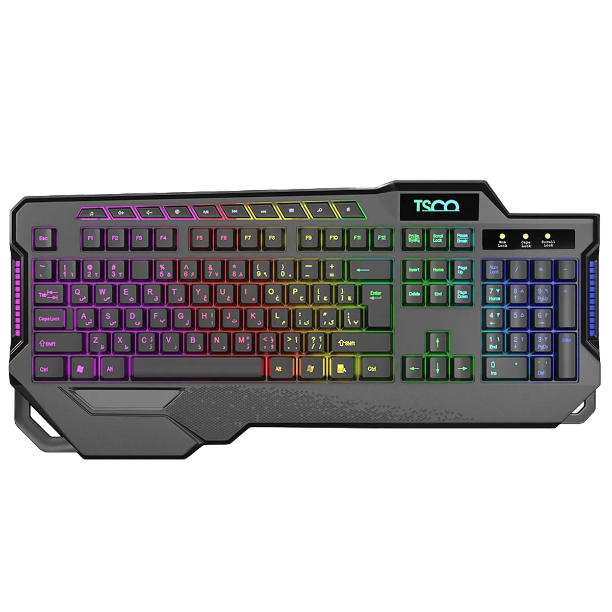 کیبورد با سیم تسکو مدل TSCO TK 8088 GA