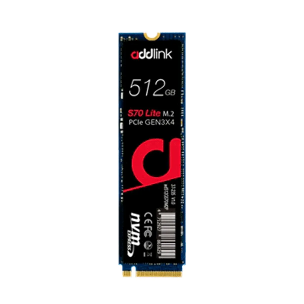 حافظه SSD ادلینک addlink S70 Lite 512GB NVMe — تصویر ۴