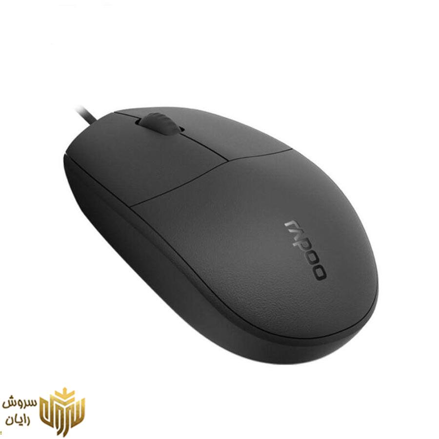 ماوس رپو مدل N100 کابل USB-type C — تصویر ۲