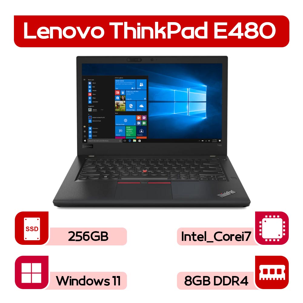 لپتاپ استوک Lenovo ThinkPad E480 نسل 8