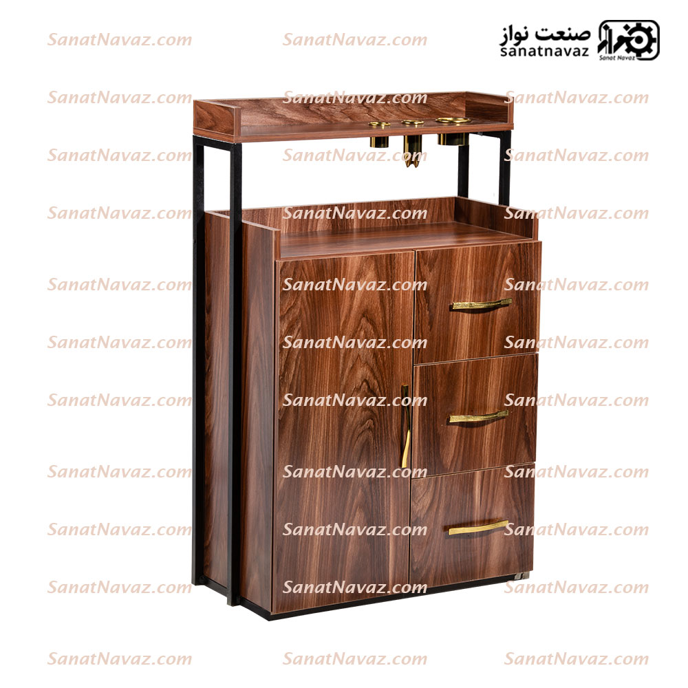 ترولی کمد کنار آینه 2061