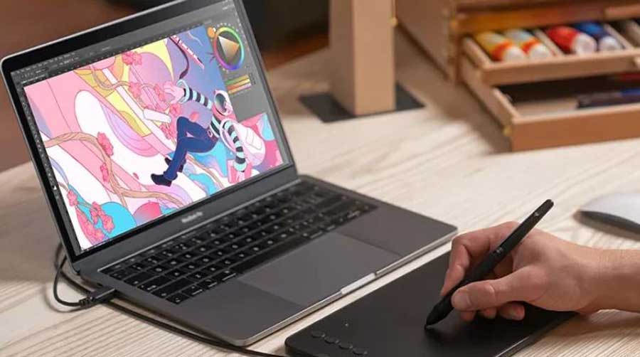 قلم نوری XP-Pen Deco Mini 7 V2 — تصویر ۴
