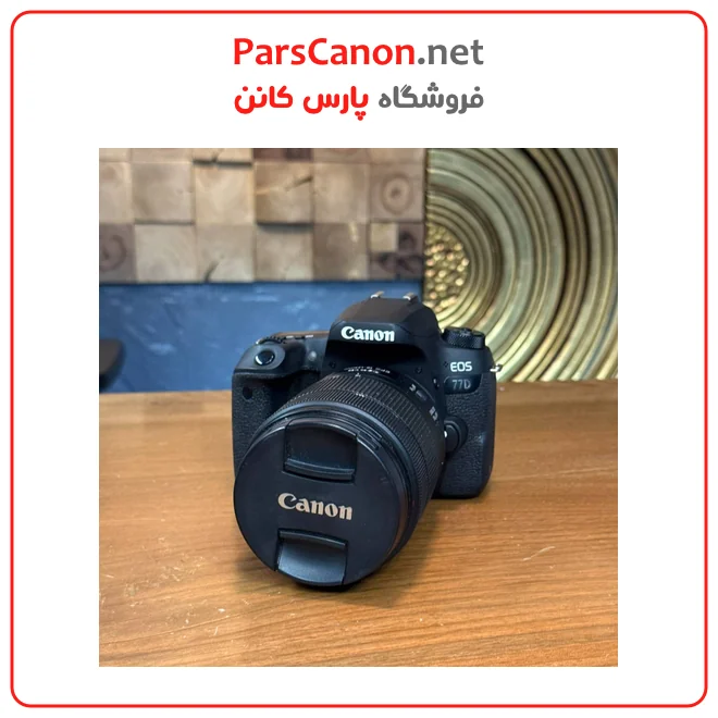 دوربین کانن 77D دست دوم مدل Canon EOS 77D Kit EF-S 18-135mm IS STM stock