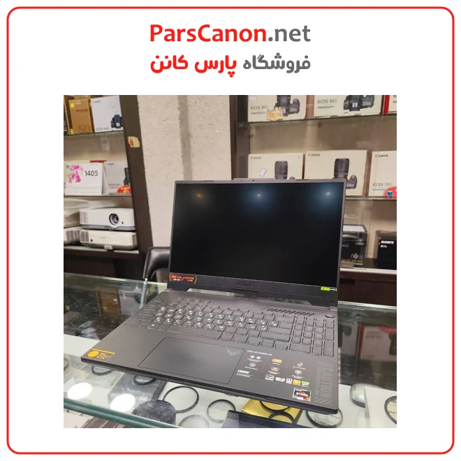 لپ تاپ ASUS مدل TUF Gaming A15 دست دوم مدل FA507NVR پردازنده Ryzen 7 7435HS رم 32GB هارد 1TB SSD گرافیک RTX 4060 8GB