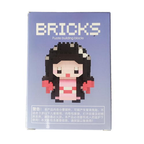 🍄 مینی لگو نزوکو کامادو Bricks | ساختنی پیکسلی از Demon Slayer