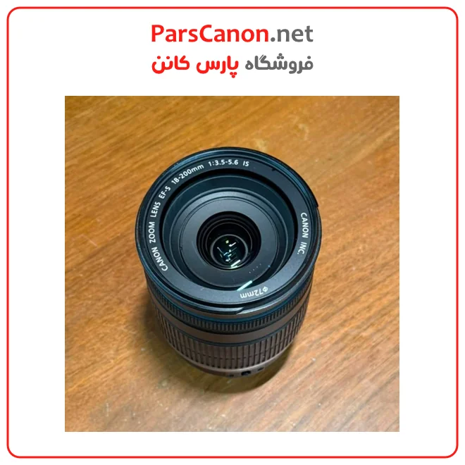 لنز کانن دست دوم مدل Canon EF-S 18-200mm Lens — تصویر ۴