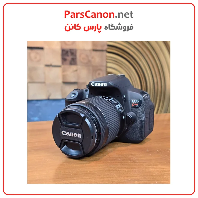 دوربین کانن 700D اصل ژاپن دست دوم مدل Canon Kiss X7i Kit 18-55mm IS STM stock