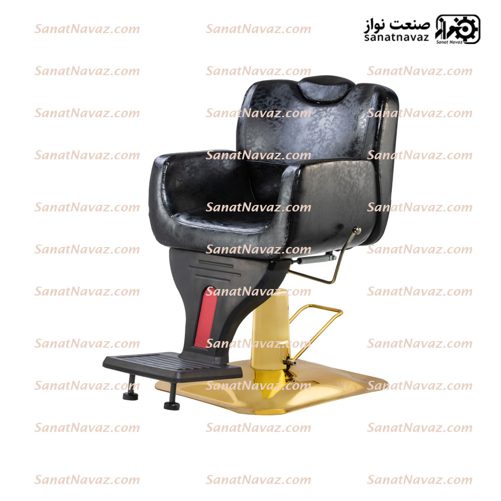 صندلی میکاپ جک پدالی 6819 — تصویر ۲