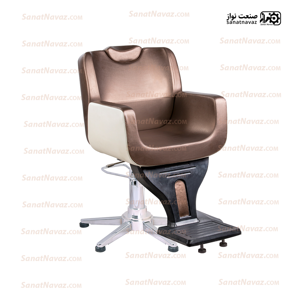 صندلی میکاپ جک پدالی 6819 — تصویر ۳