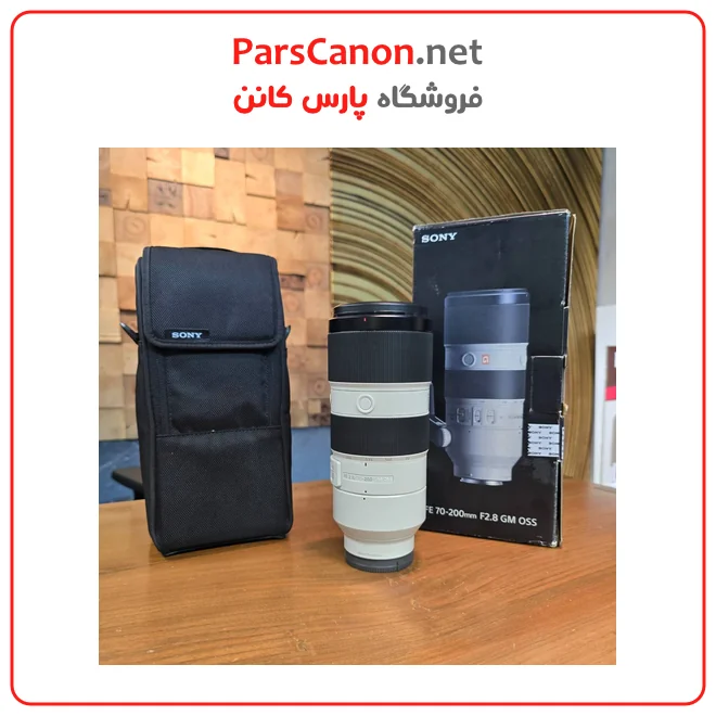 لنز سونی دست دوم مدل Sony FE 70-200mm f/2.8 GM OSS Lens