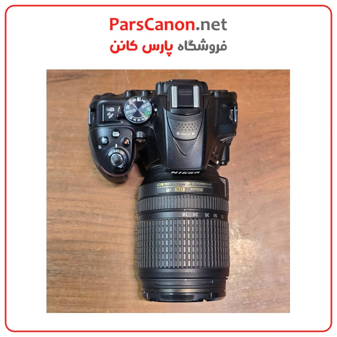 دوربین نیکون D5300 دست دوم مدل Nikon D5300 Kit 18-140mm stock — تصویر ۴