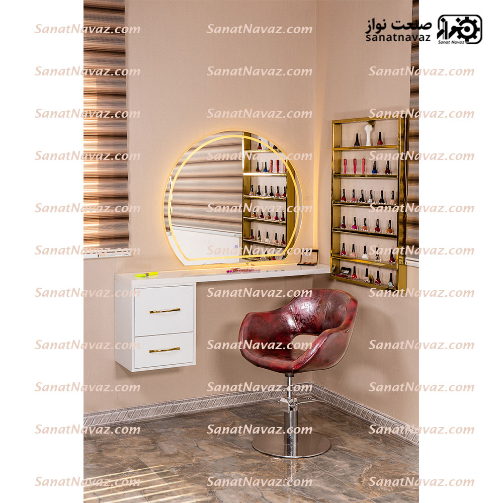 آینه دیواری آرایشگاه 9063 صنعت نواز — تصویر ۲