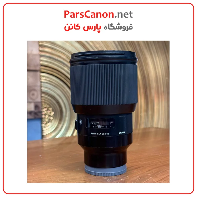 لنز سیگما مانت سونی دست دوم مدل Sigma 85mm f/1.4 DG DN Art Lens for Sony E