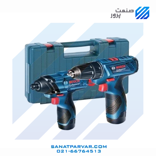 دریل و بکس شارژی بوش مدل gdr 120 – gsr 120