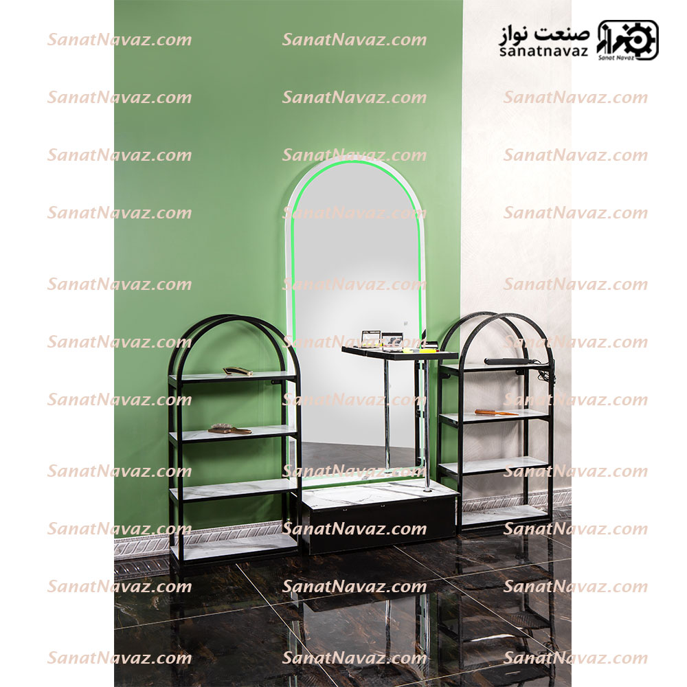 آینه دیواری آرایشگاه 9058 صنعت نواز — تصویر ۲