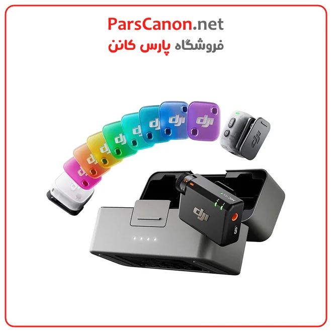 میکروفون دی‌جی‌آی DJI Mic Mini 2 دو کاربره مدل DJI Mic Mini 2 Wireless Microphone — تصویر ۲