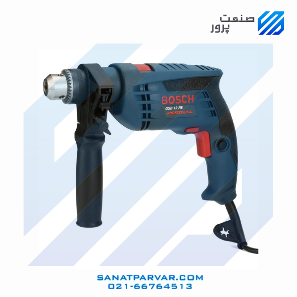 دریل بوش GSB 13 RE سه نظام اتوماتیک