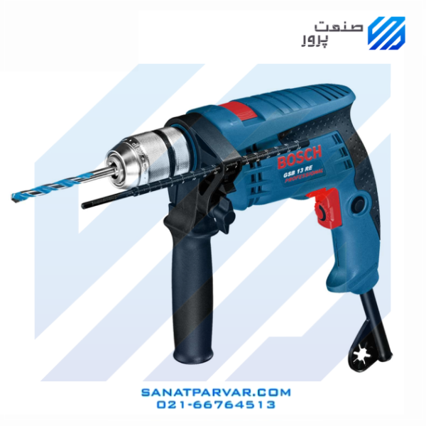 دریل بوش ضربه ای مدل GSB 13 RE