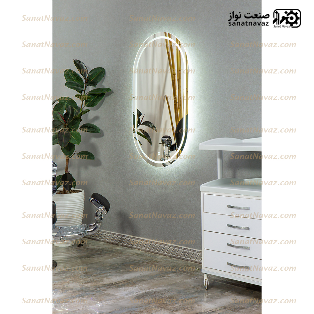 آینه آرایشگاه 9034 صنعت نواز — تصویر ۲
