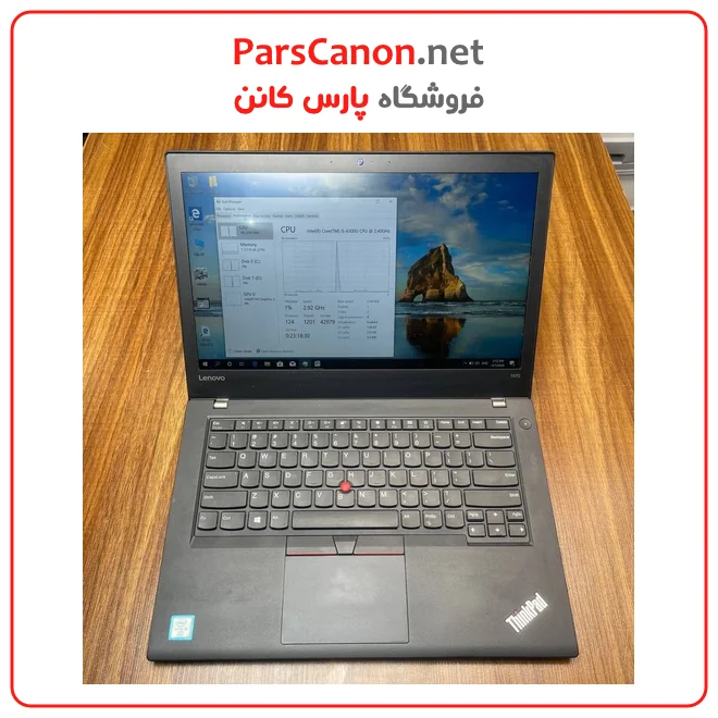 لپ تاپ Lenovo مدل ThinkPad T470 دست دوم مدل ThinkPad T470 با کانفیگ i5 رم 8 Intel HD