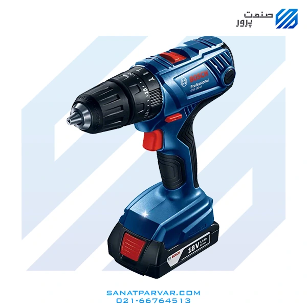 دریل پیچ گوشتی چکشی شارژی بوش مدل GSB 180-Li