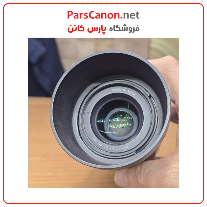 لنز سیگما مانت سونی دست دوم مدل Sigma 30mm f/1.4 DC DN Lens stock — تصویر ۴