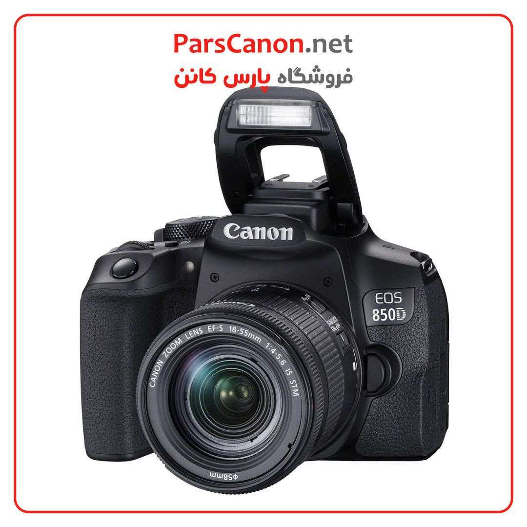 دوربین کانن مدل Canon EOS 850D kit EF-S 18-55mm f/4-5.6 IS STM