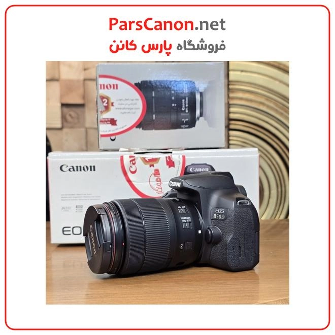 دوربین کانن دست دوم مدل Canon EOS 850D kit 18-135 USM