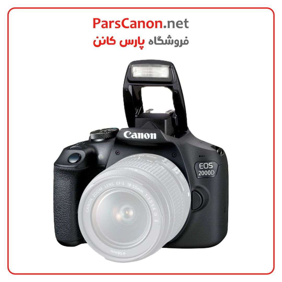 دوربین کانن دست دوم مدل Canon EOS 2000D Kit EF-S 18-55mm IS II stock