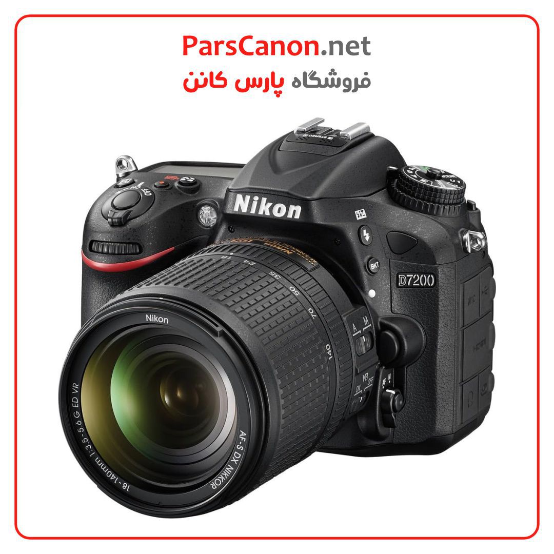 دوربین نیکون دست دوم مدل Nikon D7100 Kit 18-200mm f/3.5-5.6G ED IF VR DX