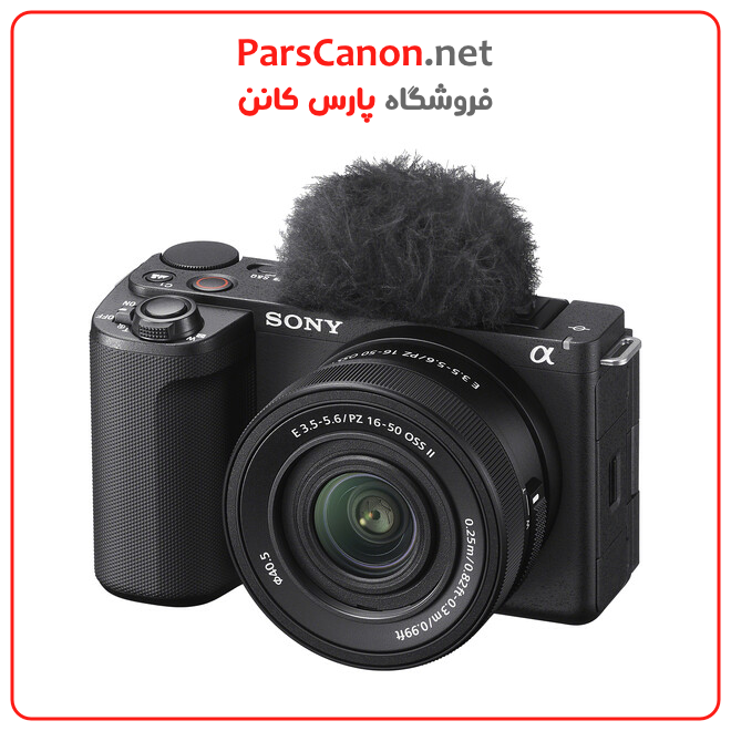 دوربین سونی دست دوم مدل Sony ZV-E10 with 16-50mm LensBlack stock