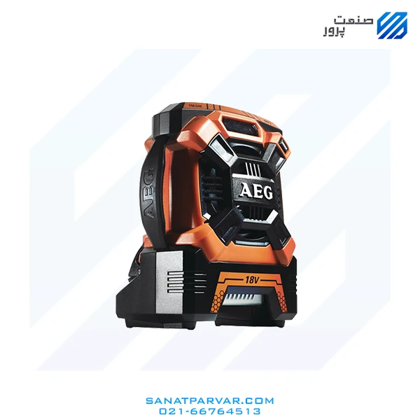 رادیو شارژی AEG مدل BR18C — تصویر ۳