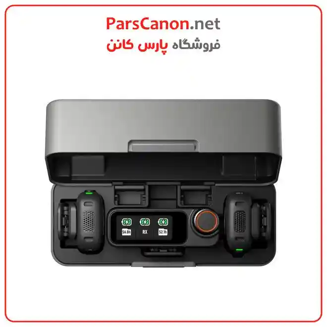 میکروفن بی‌سیم DJI Mic 3 دو کاربره مدل DJI Mic 3 2-Person Compact Wireless Microphone — تصویر ۴