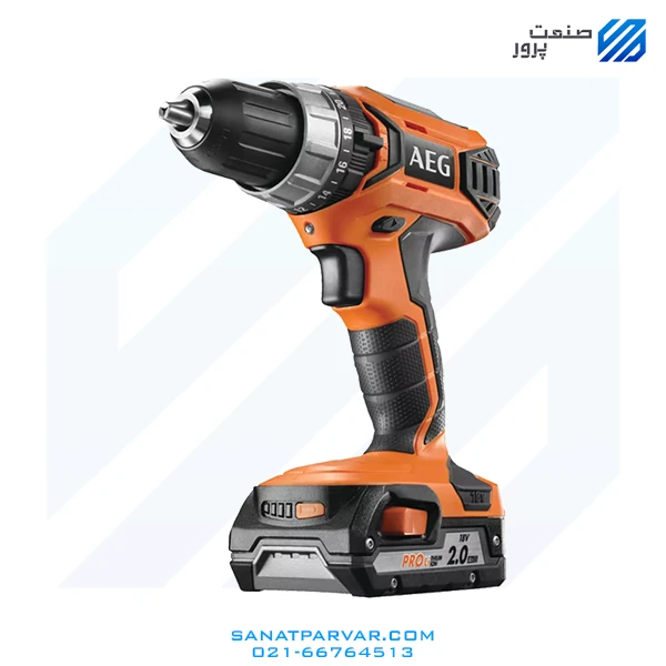 دریل شارژی چکشی AEG لیتیوم 18 ولت مدل BSB 18G4-202 — تصویر ۴