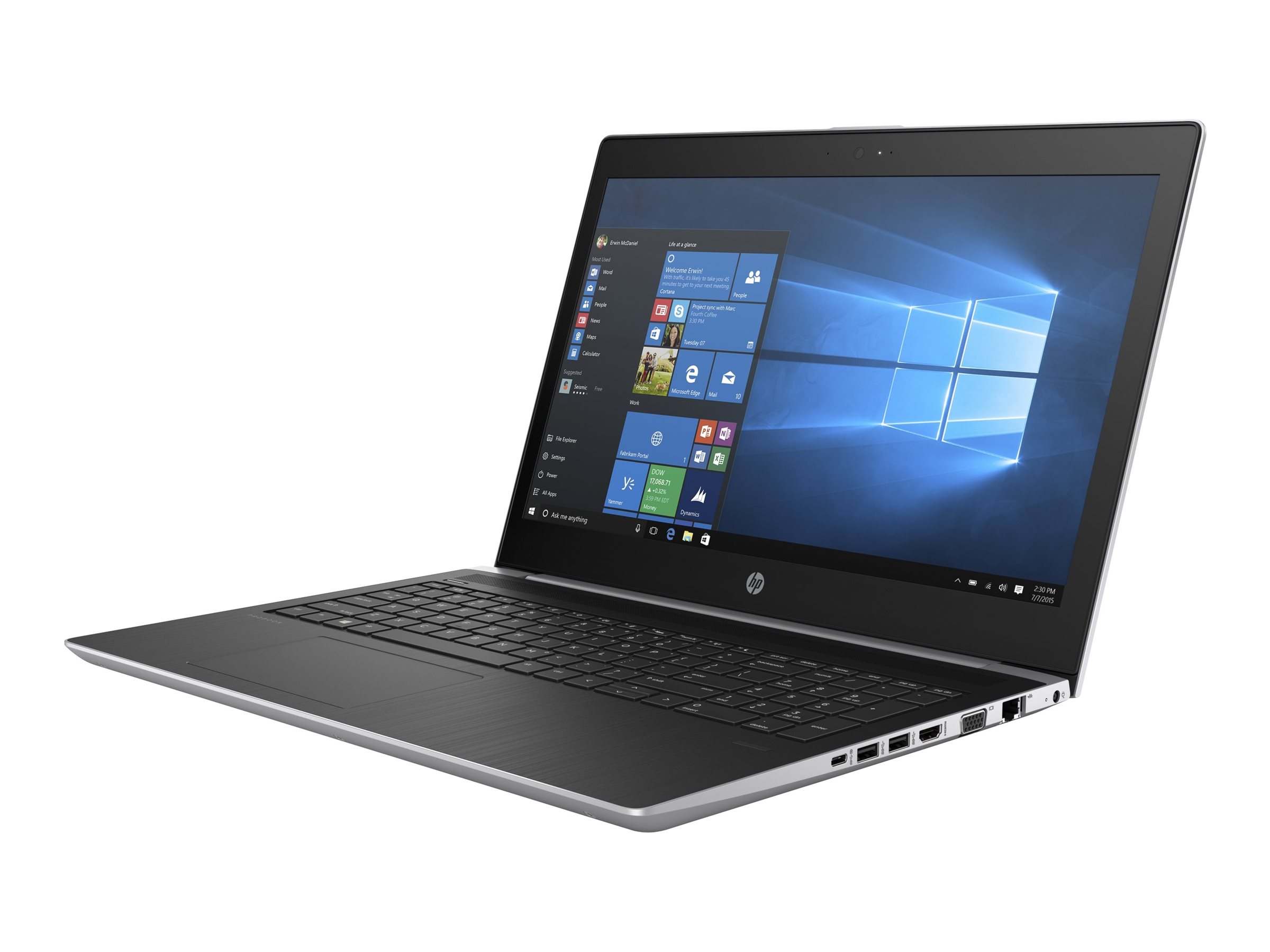 استوک Hp probook 450 g5 core i5 8250u /8 /256 /15.6″ — تصویر ۳
