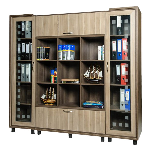 کتابخانه اداری ترکیبی پازلی مدرنیت