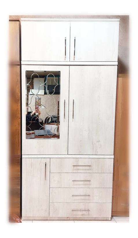 کمد لباس ۳ تیکه باکسی پازلی مدل هوریزان
