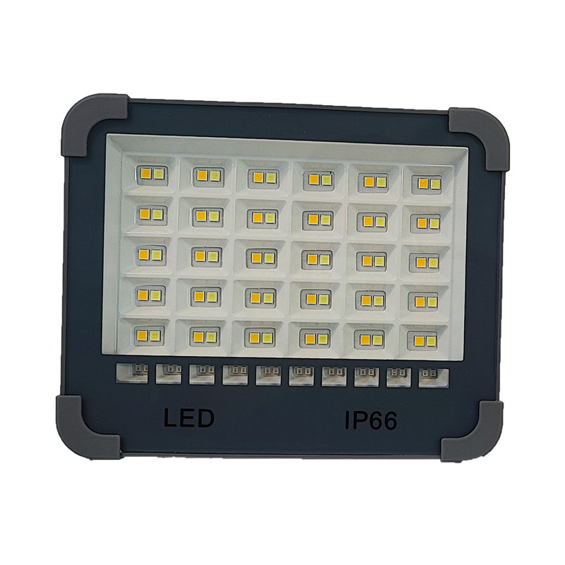 پروژکتور شارژی خورشیدی آفتابی و مهتابی پاوربانکدار مدل YB-1220 — تصویر ۴