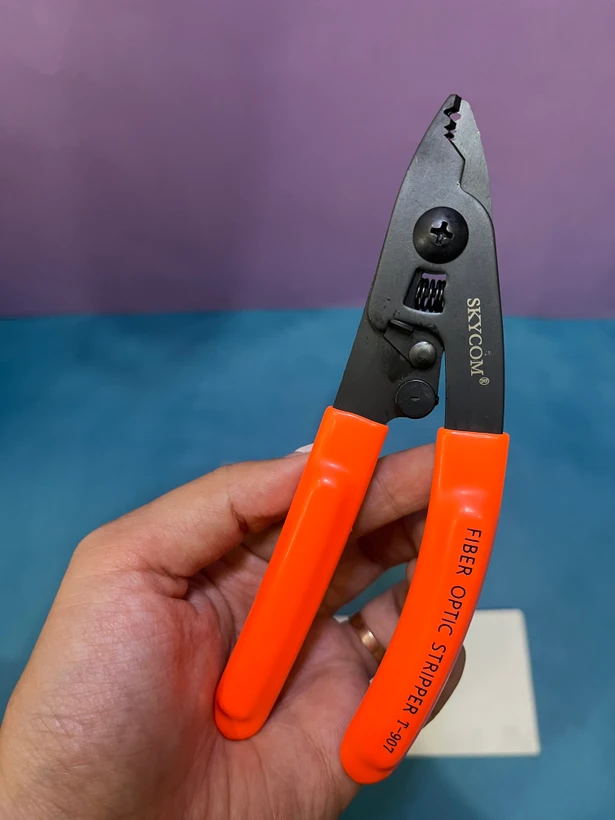 ابزار لخت‌کننده فیبر نوری Skycom T-907 Fiber Stripper — تصویر ۲