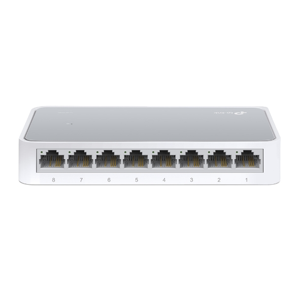 سوئیچ 8 پورت مگابیتی و دسکتاپ تی پی لینک مدل TL-SF1008D