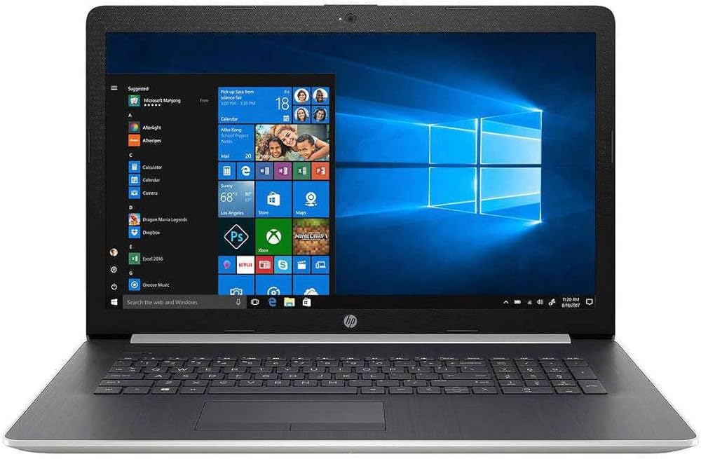 استوک Hp notebook 17-by0053cl core i3 8th /8 /256 touch