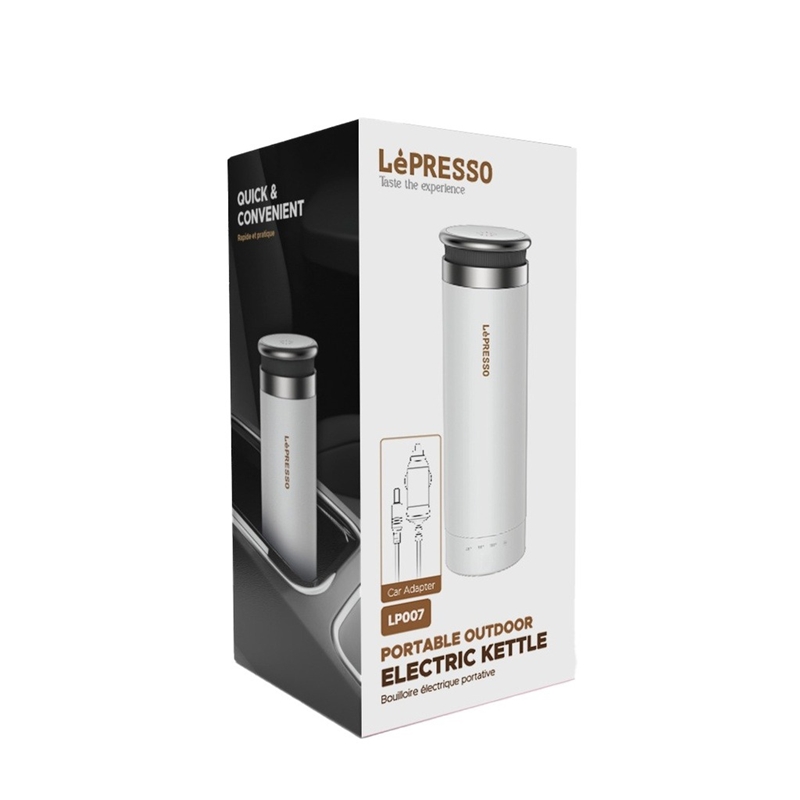 کتری فندکی ماشینی مدل لپرسو LEPRESSO-LP007 — تصویر ۳