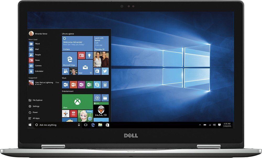 استوک Dell inspiron 15-7569 core i5 6th /8 /256 2-in-1
