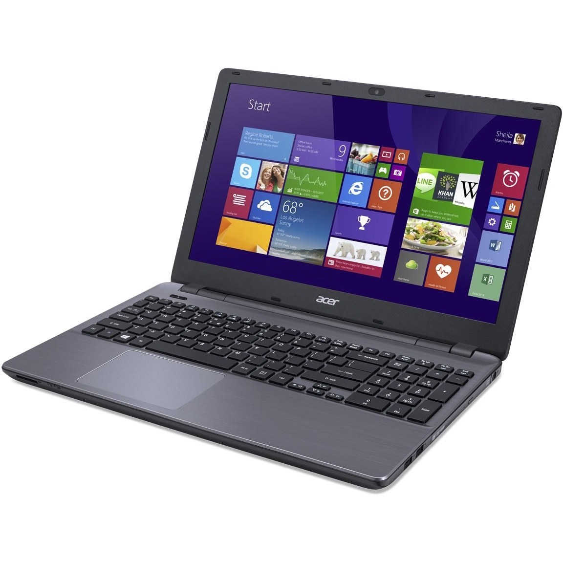 استوک Acer aspire e5-571p i5 5th /8 /256 — تصویر ۶